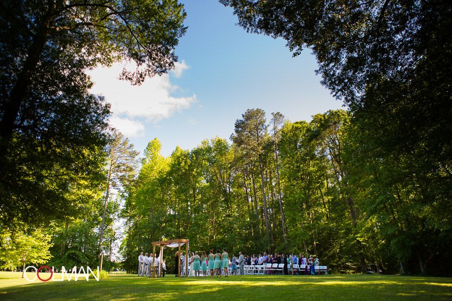 This backyard wedding was simply amazing! -- Weddings & Other Family